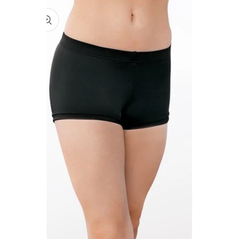 Balera Dancewear Navy Blue Classic Booty Shorts Sz MA Medium Adult